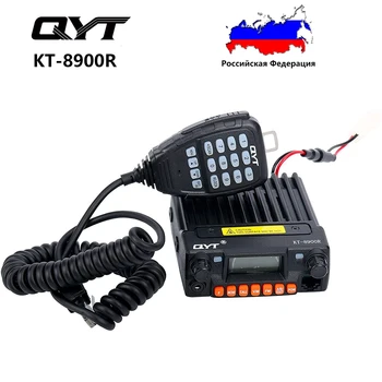 QYT KT - 8900R Tri-tasma 25 Vt mobil qabul qiluvchi 136~174&240-260&400~480mhz Dual kutish avtomobil son Radio