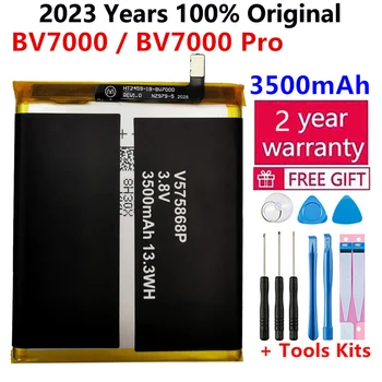 100% Blackvyu Bv3500 Pro uchun Blackvyu Bv7000 Smart mobil telefon li-ion batareya uchun yangi Original 7000mah batareya