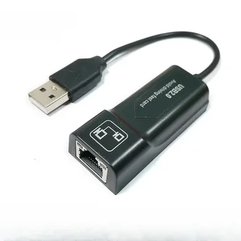 100Mbps USB3.0 simli USB dan RJ45 Lan Ethernet adapteri kompyuter noutbuklari uchun tarmoq kartasi apparat kabellari va adapterlari kompyuter kabellari
