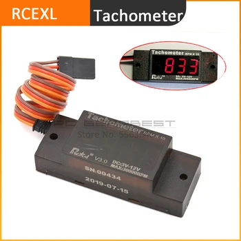 DLE dvigatellari MT dvigatellari gaz RC samolyot uchun rcexl V3.0 Mini kontaktni takometre Speedometer igniter aksessuarlar