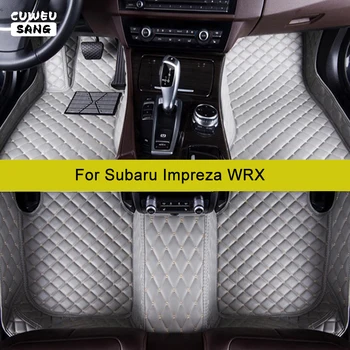 Subaru Impreza Vrx 2007-2015 Avto gilamlar uchun CUVEUSANG maxsus avtomobil tagliklari oyoq Coche Accessorie