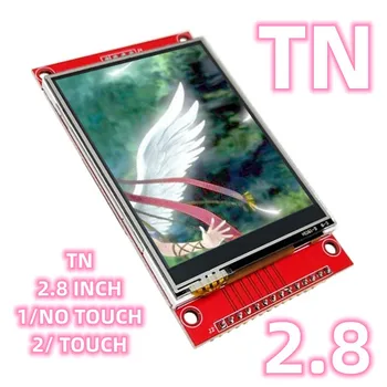TN 2.8 seriyali ILI9341 qizil modul 320*240 TFT ikkita variant 4 simli SPI seriyali displey Esp32 Electronica