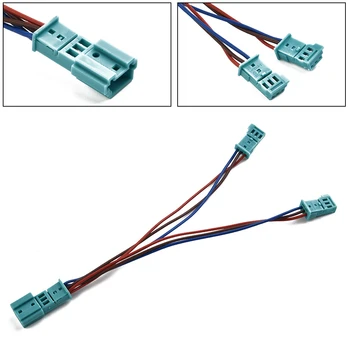 Avtomobil LED Ambient AC / Radio Adapter Y kabel uchun mos stakan ushlagichi F30 F31 F32 F33 F34 F36 F80 F82 F83 1 katta + 2 kichik