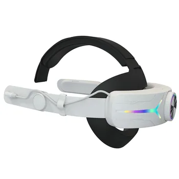 7dona VR Aksessuarlar to'plam RGB Bosh uzuk VR Shell Cover Controller Grips Joystick Oculus uchun ko'z niqobi qamrab qamrab / Meta Quest 3