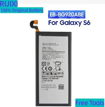 Ruixi batareya 2550mAh EB-Galaxy S920 mobil telefon batareya uchun BG6ABE batareya+bepul vositalari