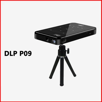 P09 - II portativ DLP Mini cho'ntak proyektori Android 9.0 2GB 32GB uy beamerini qo'llab-quvvatlash uy teatri Video proyektori uchun 4K dekodlash