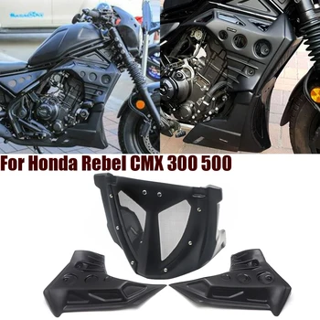 Honda Rebel sm CMX 300 500 2017-2021 uchun Chin Old spoyler havo to'g'on Fairing qorin Pan himoyachi Panel dvigatel qorovul ostida