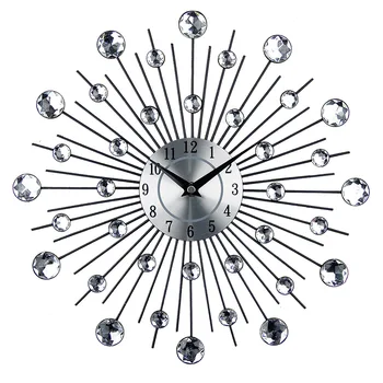 Arzon Horloges devoriy maxsus LOGO Creative temir metall 3D devor soati