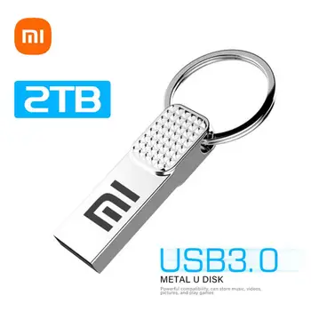 Xiaomi 2TB USB flesh-disklari USB metall 1TB 512GB 256GB 128GB haydovchi smartfon uchun yuqori tezlikdagi pendrive suv o'tkazmaydigan portativ Xotira