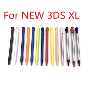 Yangi 1ds XL uchun yangi 3dsx L o'yin konsoli plastik va metall teleskopik Stylus sensorli ekranli qalam uchun 3pcs