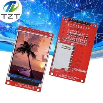 SD-karta bilan Arduio to'liq rangli LCD displey moduli uchun 2,0 dyuymli TFT displey drayveri IC ST7789V 240x320 dot-Matrix SPI interfeysi