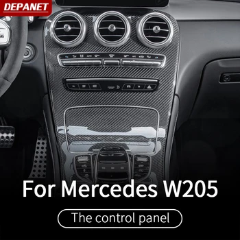 2015 yil uchun uglerod tolali boshqaruv paneli + Mercedes V205 amg kupesi / ichki bezak c63 mercedes c sinf aksessuarlari Mercedes X253 glc