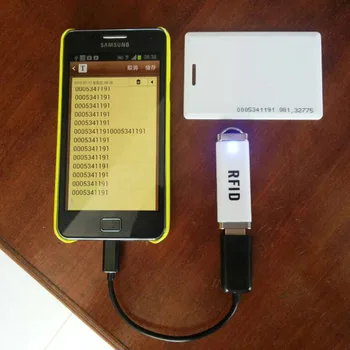 Smart Card Reader 125khz EM4001 qo'llab-quvvatlash oyna / android / i-pullik+3pcs kartalari