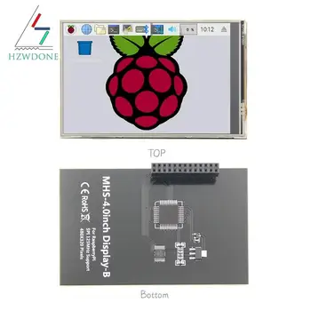 MHS 4 dyuymli Raspberry Pi 3b+ / 4B displey SPI TFT sensorli ekranli Monitor