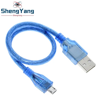 Leonardo uchun Tzt 30cm 1.64 FT USB kabeli/Pro micro / Arduino uchun yuqori sifatli A turi Micro USB 0.3 m
