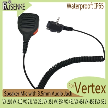 Risenke-Vertex,Vx-210,VX-410,Vx-231,VX-261,VX-351,VX-354,VX-451,VX-454,VX-459,EVX-531,IP65 uchun 3,5 mm Audio raz'emli dinamik mikrofon