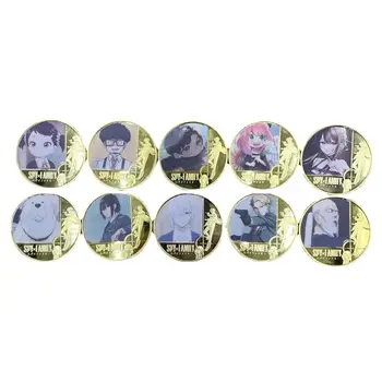 Japanse Anime SPY oilaviy Oltin banknot plastik tirgak suvenir Oltin tanga uy dekorasi bolalar uchun sovg'a