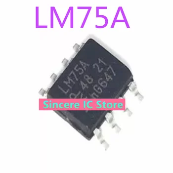 LM75ADP LM75A L75A MSOP8 SMT harorat sensori chipi yangi import qilingan Original