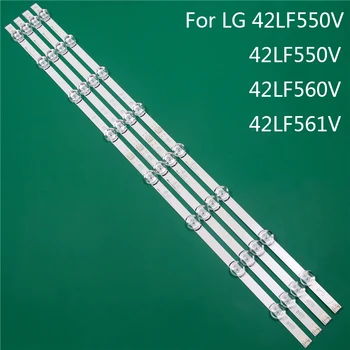 LG 42LF550V 42LF560V 42lf561v 42LF562V LED Bar Backlight Strip liniyasi hukmdori DRT3.0 42 A B uchun LED TV yoritish qismi almashtirish