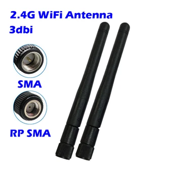 2pcs 2.4 gigagertsli antennalar Omni yo'nalishi uy uchun antenna aqlli simsiz Modem USB Adapter Router RF moduli Zigbee Bluetooth