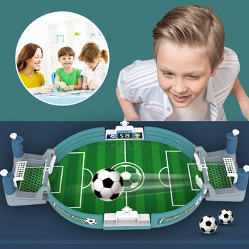 Futbol stol Interaktiv o'yin stol futbol futbol Pinball o'yinlar yopiq o'yin xonasi uchun futbol stol o'yini