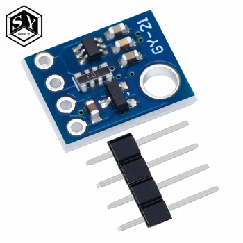 Arduino kam quvvatli CMOS IC moduli uchun Si7021 GY-21 gy 21 modulli sanoat namlik sensori I2C IIC interfeys moduli