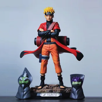 30cmnaruto Naruto Sage Action Anime raqamlari PVX o'yinchoqlar Shippuden kollektor haykalchasi Brinquedos Model qo'g'irchoq figurasi bolalar o'yinchoqlari sovg'asi