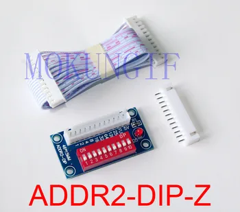 Tez yuk 20pcs ADDR2-DIP-Z DMX controller,DMX512 addr2 DIP10 12p sim uchun, 12PIN sim uzunligi 200mm,DMX controller DMX-o'rni