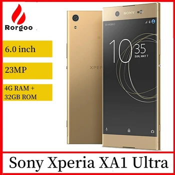 Sony Xperia XA1 Ultra Original Unlocked smartfon yagona / Dual GSM Sim LTE Android Octa Core RAM 4GB ROM 32GB 6.0 