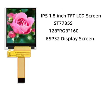 IPS 1.8 inch 14PIN TFT LCD ESP32 ekran ST7735S ic haydovchi 128 (RGB)*160 SPI interfeysi