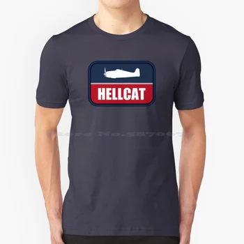 F6f Hellcat Patch T Shirt 100% Paxta Tee Nol Qotil F6f Hellcat Aviatsiya Art F6f Hellcat Yamalar Jahon Urushi 2 Navy Qiruvchi Samolyotlar Havo