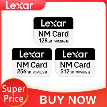 100% original Lexar NM karta Xotira kartasi 128GB 256GB 512GB o'qish tezligi 90mb/S gacha