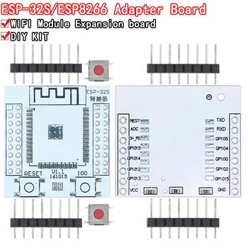 5dona ESP8266 serial simsiz modul adapter plitasi arduino uchun ESP-07, ESP-12E,ESP-12F simsiz Kengashi uchun amal qiladi
