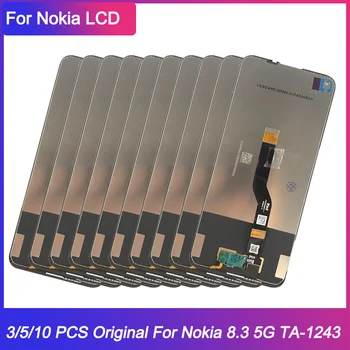 3/5/10 Nokia uchun dona Original LCD 8.3 Nokia uchun TA-1243 sensorli ekran ko'rsatish 8 3 5G lcd ekran TA-1251 montaj Digitizer