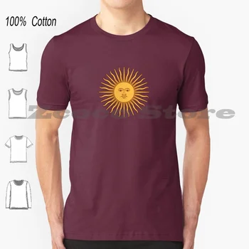 T-Shirt Argentina Sol De Mayo-May Quyosh 100% Paxta Erkaklar Va Ayollar Yumshoq Moda T-Ko'ylak Argentina Argentinaliklar Argentinos