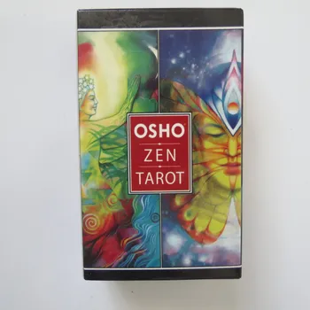 yangi Tarot kartalari oracles pastki sirli folbinlik Osho Zen tarot pastki ayollar qizlar uchun kartalar o'yini stol o'yini
