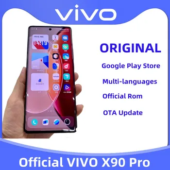 DHL tez yetkazib berish yangi original rasmiy VIVO X90 Pro 5G smartfoni 6,78 dyuymli AMOLED 4870MAH 120 Vt Super zaryad NFC 50MP Android 13