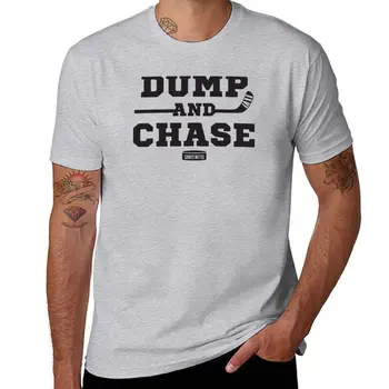 Yangi Dump va Chase xokkey 2 T-Shirt maxsus t shirt yozgi kiyim estetik kiyim erkaklar uzoq qisma t shirts
