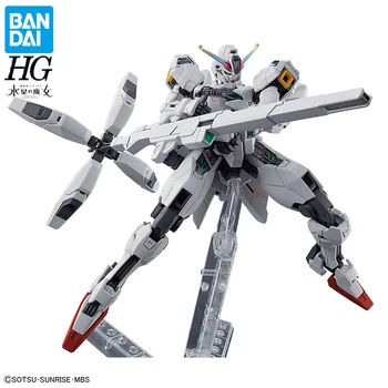 Banda Hg 1/144 Anime Mobil Kostyum Gundam: Mercury Gundam Calibarn Ver Dan Jodugar. PVX Harakat Raqamlari Model Yig'ilgan O'yinchoqlar