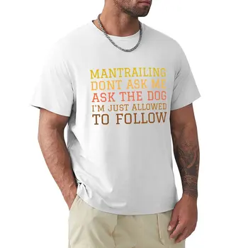 Funny Bloodhound dog mantrailing T-shirt K9 T-Shirt man kiyim og'ir vazn toifasida t shirts erkaklar uchun slim fit t shirts
