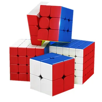 MoYu Meilong M magnit versiyasi 2x2 3x3 4x4 5x5 sehrli kub o'yinchoq magnit kubik sinfi M tezlik jumboq o'yinchoqlari o'quv o'yinchoqlari
