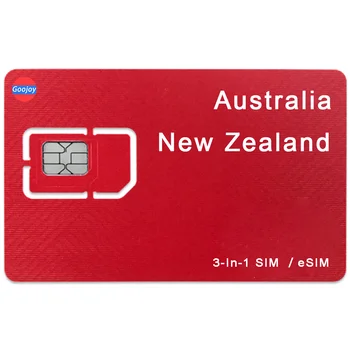 Avstraliya, yangi Zelandiya cheksiz Internet telefon kartasi, 4G LTE cheksiz Internet ma'lumotlar rejalari, Avstraliya oldindan to'langan ma'lumotlar Sim-kartasi