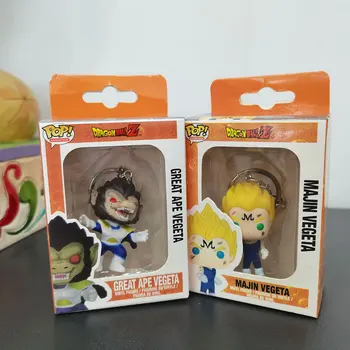 Dragon Ball Z Keychains Buyuk Maymun Vegeta Harakat Figurali O'yinchoqlar
