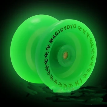 Sehrli yoyo K1 yorqin professional yo-yo maxsus plastik ko'p rangli yo-yo bolalar klassik o'yinchoqlari