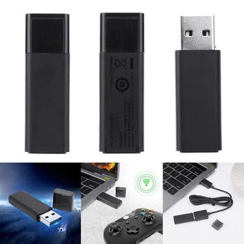 Simsiz Adapter kompyuter oynalari bilan ishlaydi 10 o'yin qabul qilgich adapteri XBOX One Xbox Series X/S tekshiruvi uchun USB qabul qilgich adapteri