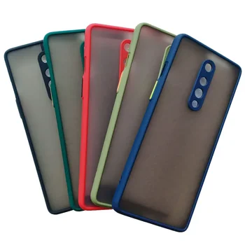 OnePlus uchun 8 Case himoya zarbaga chidamli telefon Case One Plus 8 5G uv Case 1+ 8 5G Cover IN2013 teri Mat Silikon qattiq sumkani his