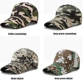 Yangi Ochiq Sport Snap Back Caps Camouflage Hat Oddiylik Taktik Harbiy Armiya Camo Hunting Cap Hat Erkaklar Uchun Kattalar Uchun Cap