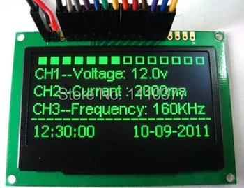2.4 dyuymli 8bit SPI I2C 20pin moviy OLED LCD moduli SSD1305 haydovchi IC 128*64