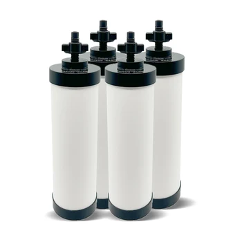 Berkey Countertop Gravity filtrlash tizimi elementlari uchun mos,10-dyuymli filtrlar, sopol, suv filtri almashtirish, 4-inch filtrlar va boshqalar.