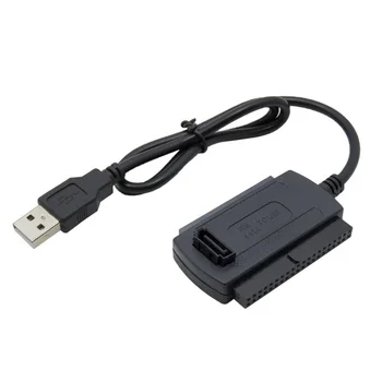Cable Adaptador De Convertidor De Unidad IDE, USB 2,0 A 2,5 